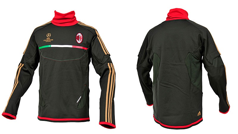 超貴重11/12A.C.ミラン・オフィシャルUEFA CL用トレーニングトップ
