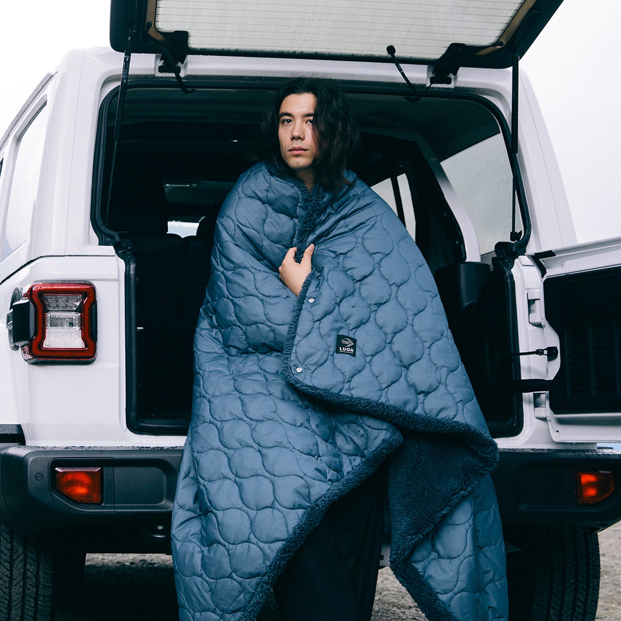 LUGH 魔法瓶ブランケットLサイズ (6層/ グラフェン)