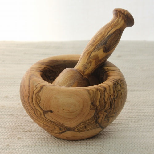 オリーブの木 すり鉢 12cm | マンゴロベ