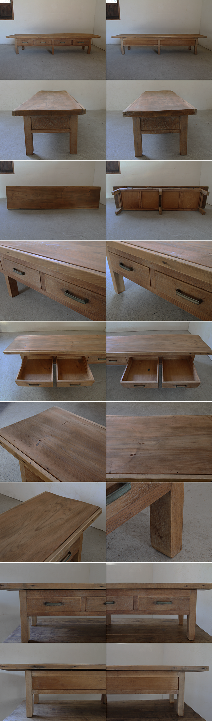 古家具 引き出し4杯 古いローボード | MANSIKKA antiquesMANSIKKA