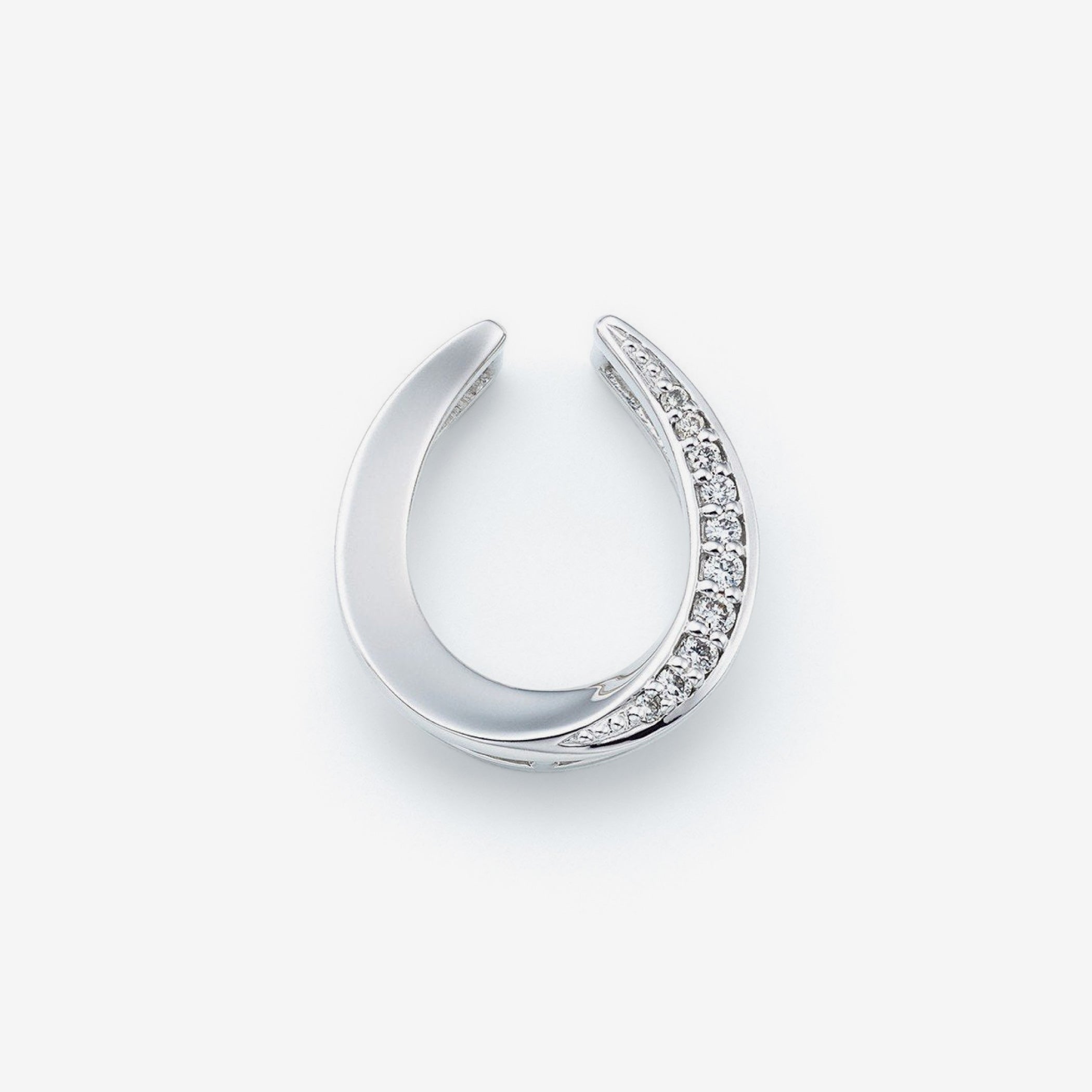 asta Iris】プラチナ ダイヤモンド 馬蹄 ネックレスチャーム