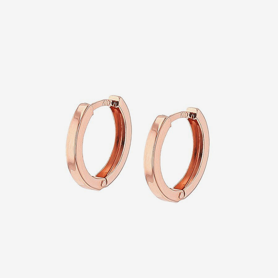 K10 ピンクゴールド フープ ピアス（12mm） – Milluflora | ミル