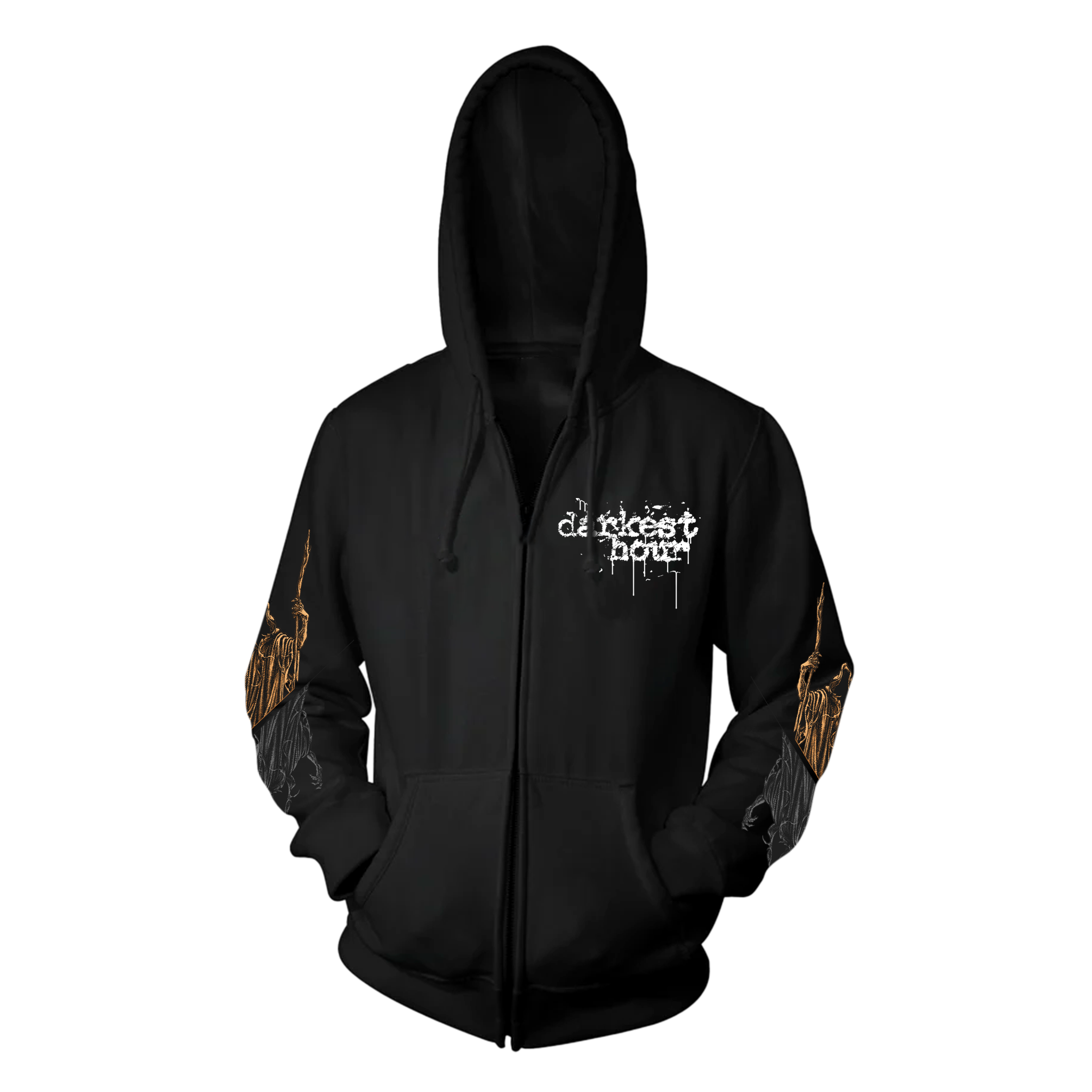 Darkest Hour Official Label Store | Dragon Zip Hoodie