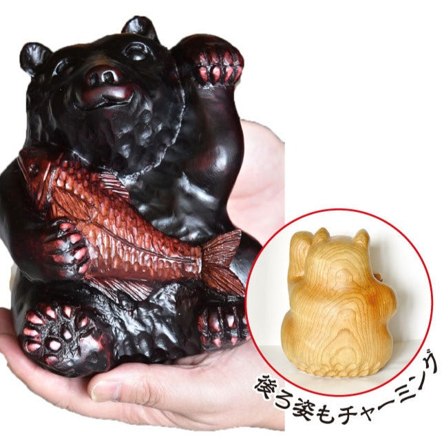 縁起のよい贈り物におすすめ】招きクマ「カムイ」のお取り寄せ【OFFICE
