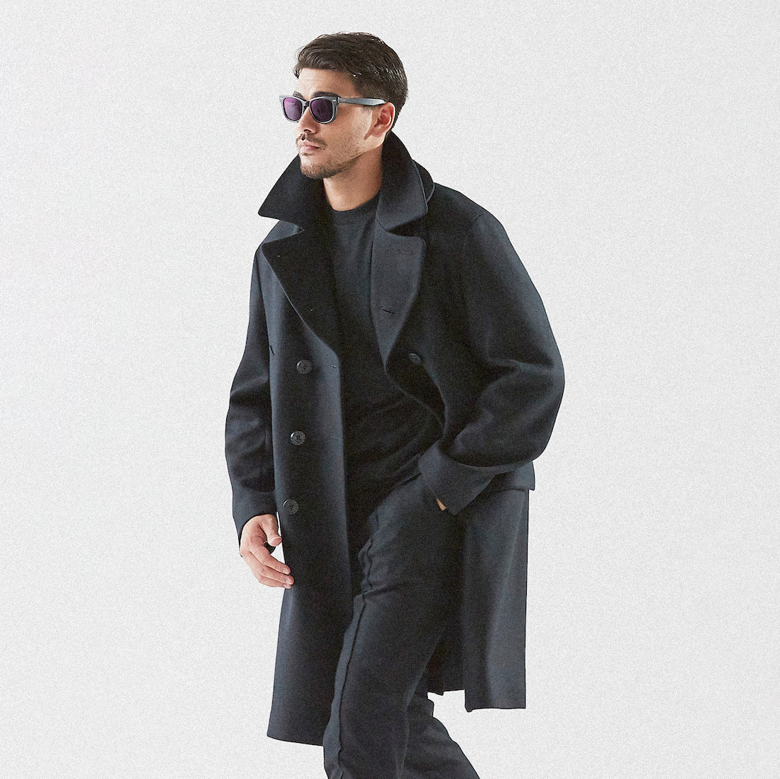 新色「Cosmo Navy」登場！Optima Merino Jersey オーバーサイズPコート