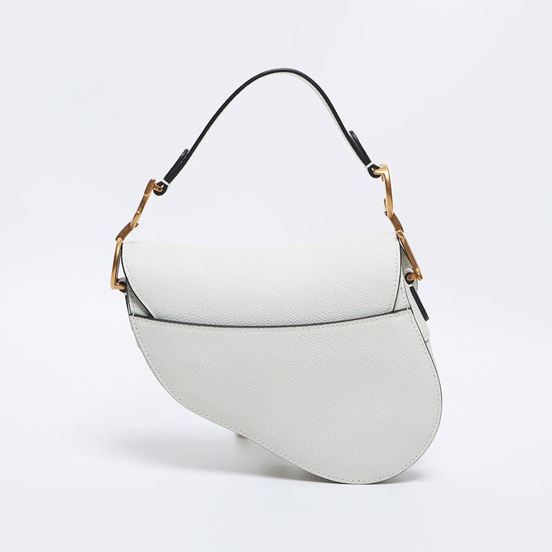 クリスチャンディオール Christian Dior サドルバッグ レザー ミニ