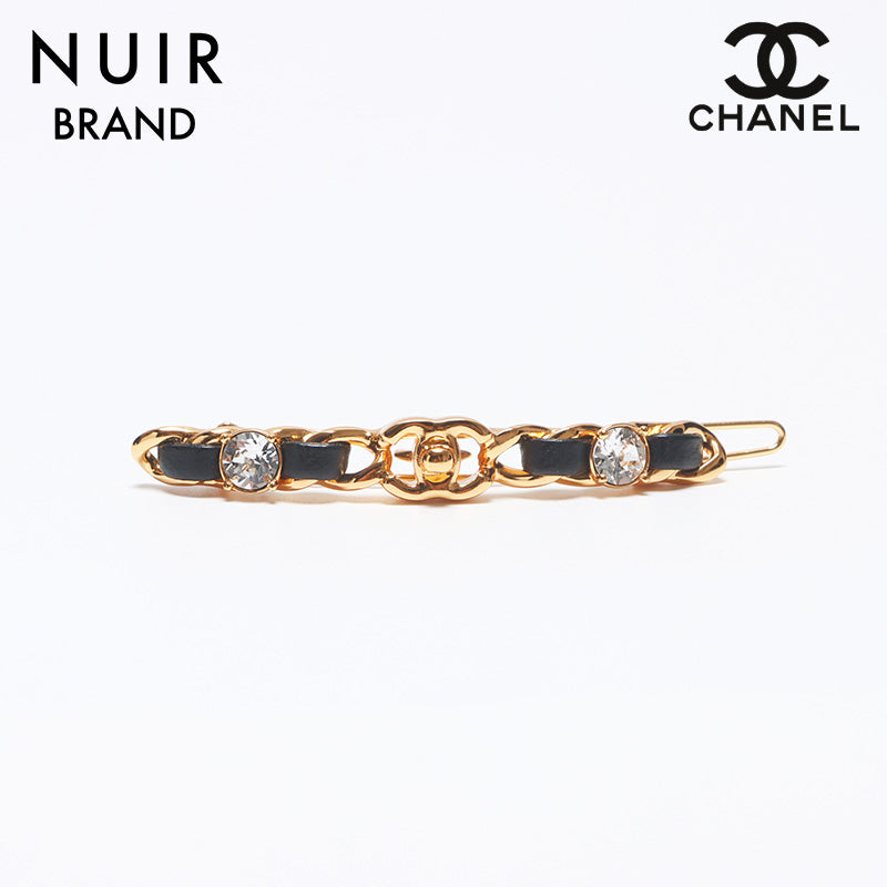 シャネル CHANEL ヘアアクセサリー ピン ターンロック ココマーク