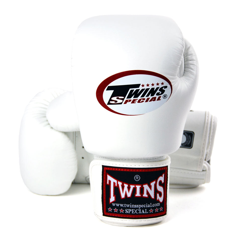 Premium Muay Thai Gloves | Twins Special BGVL3 White – Nak Muay