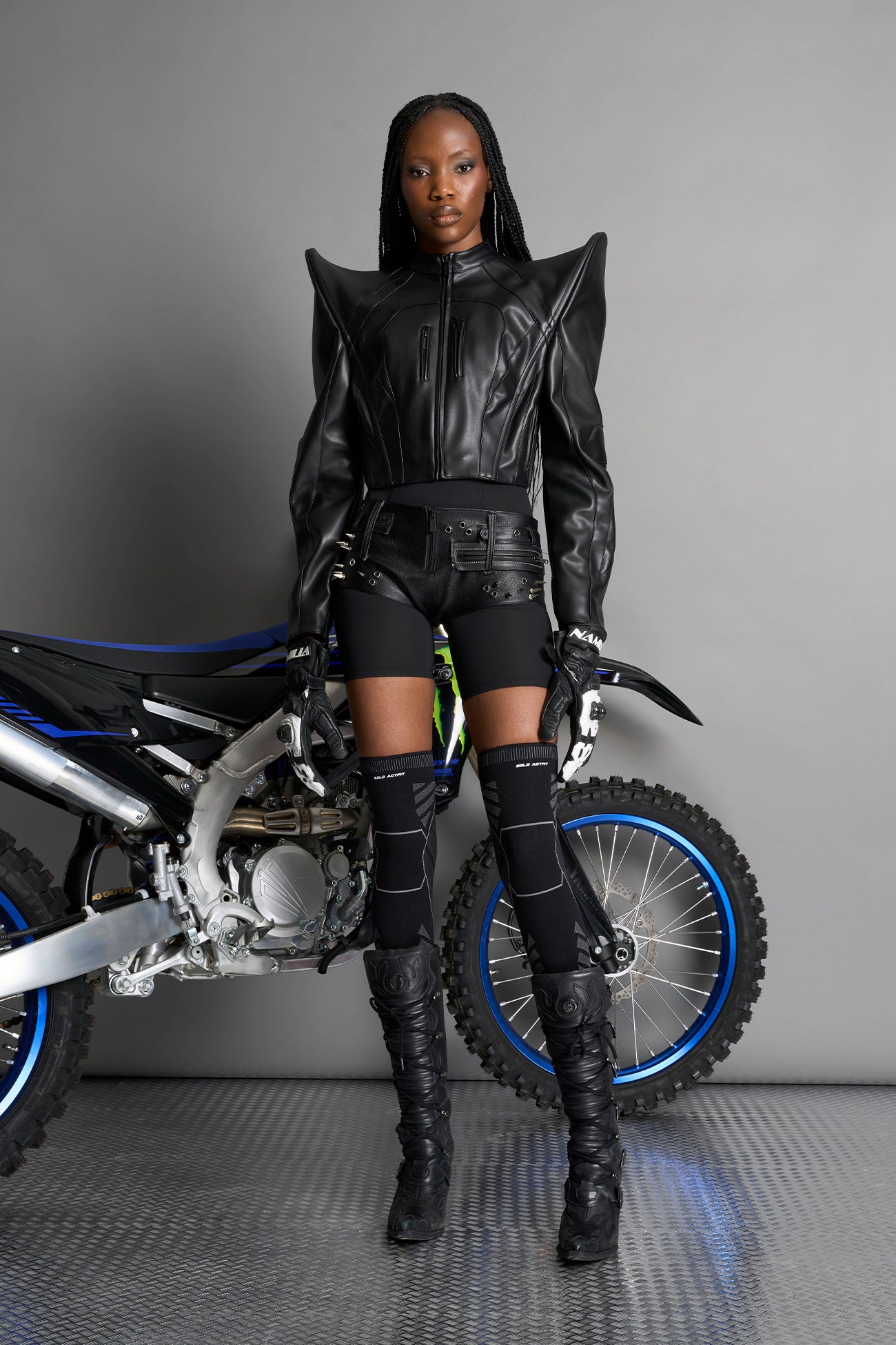 NAMILIA - Spike Moto Jacket - Shop now