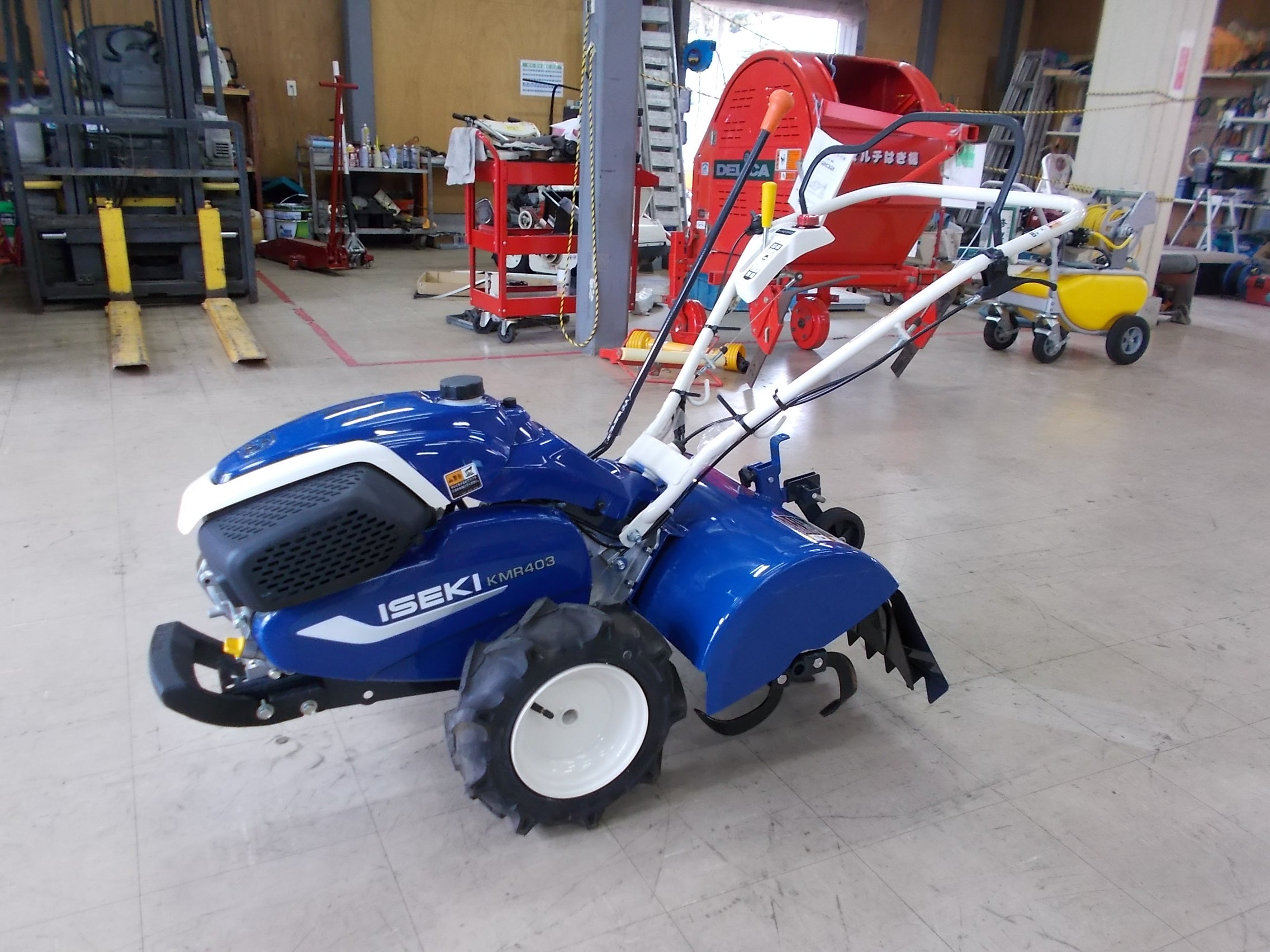 イセキ 中古 ミニ耕うん機 KMR403-HX 試運転のみ使用 – 農キング