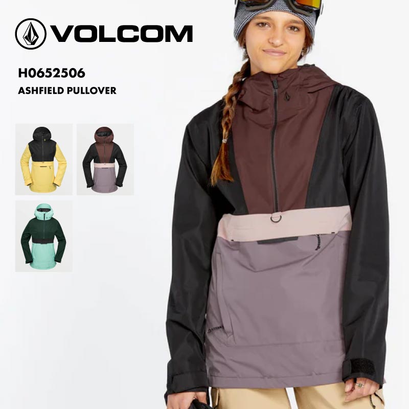 VOLCOM/ボルコム レディース スノージャケット ASHFIELD PULLOVER 2025
