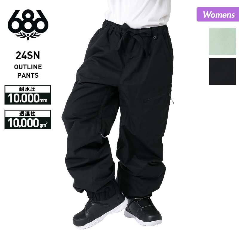 686/シックスエイトシックス レディース スノージブパンツ M3WN410