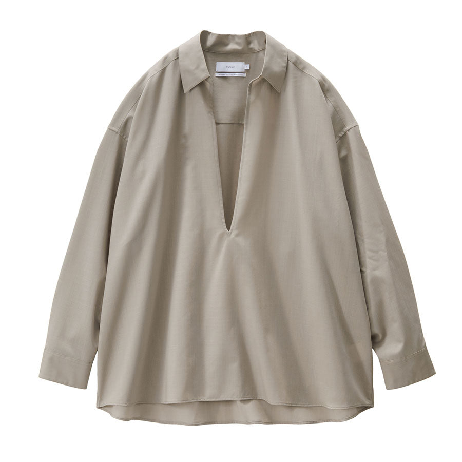 Graphpaper/グラフペーパー】Techno Wool Tropical Skipper Shirt