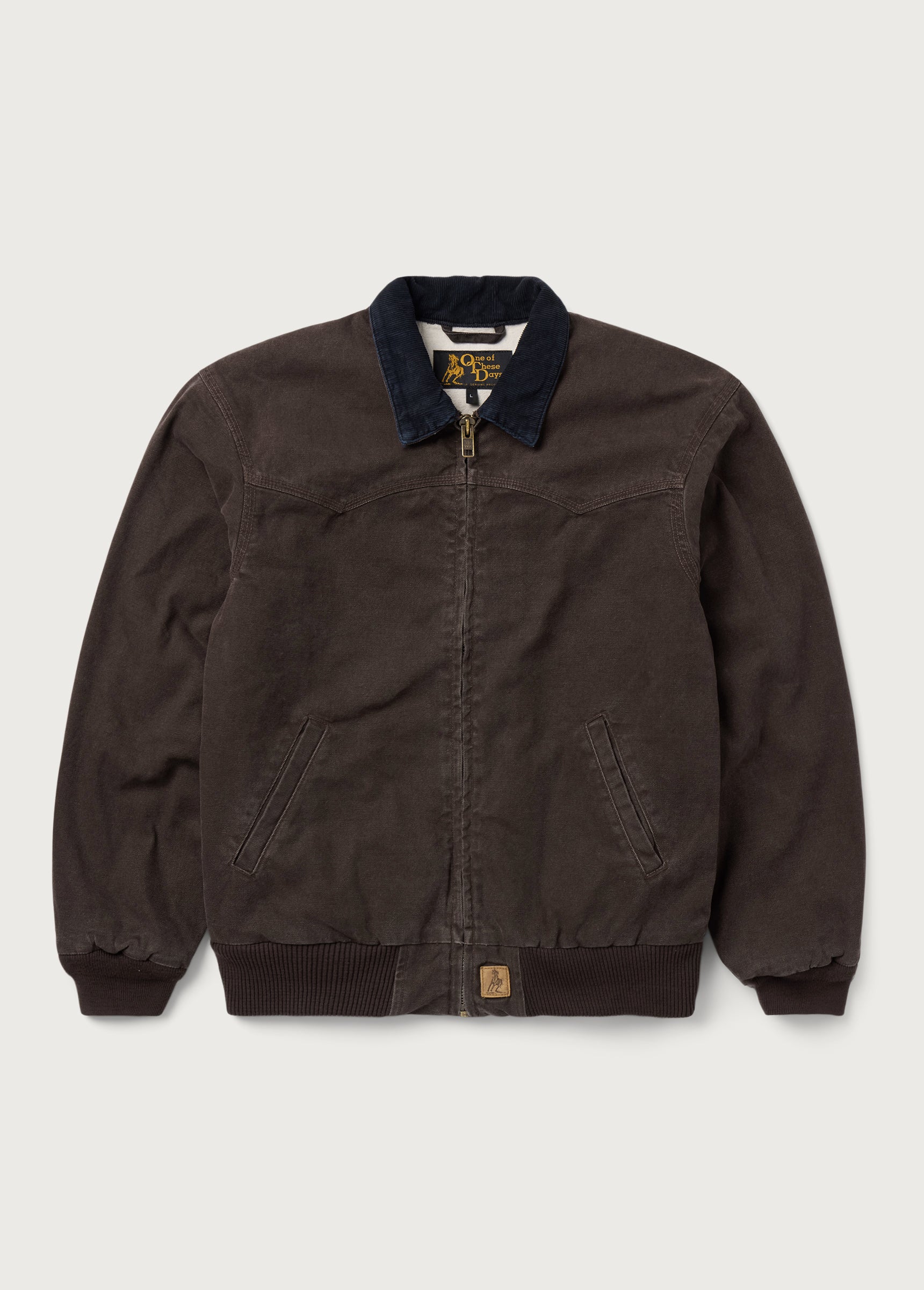 Canvas Ranch Jacket | Washed Brown | FW25 | One of These Days