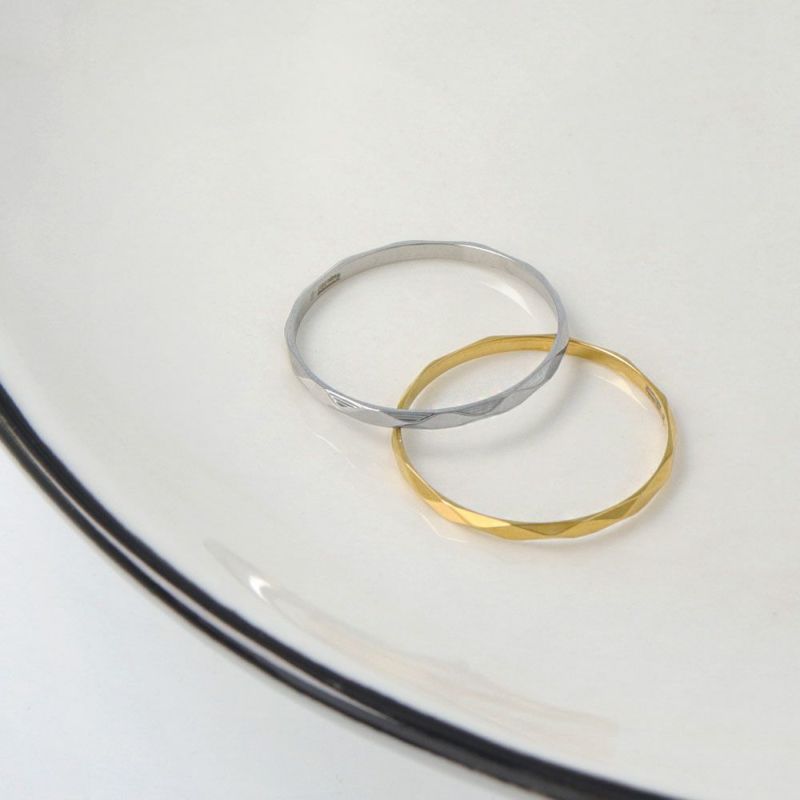 リング ダイヤカット ステンレス 17号 19号 指輪 – OSEWAYAオンライン