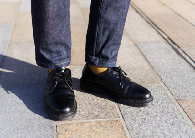 ドクターマーチンの黒ステッチ｜インタビュー企画「ワタシノアシモト