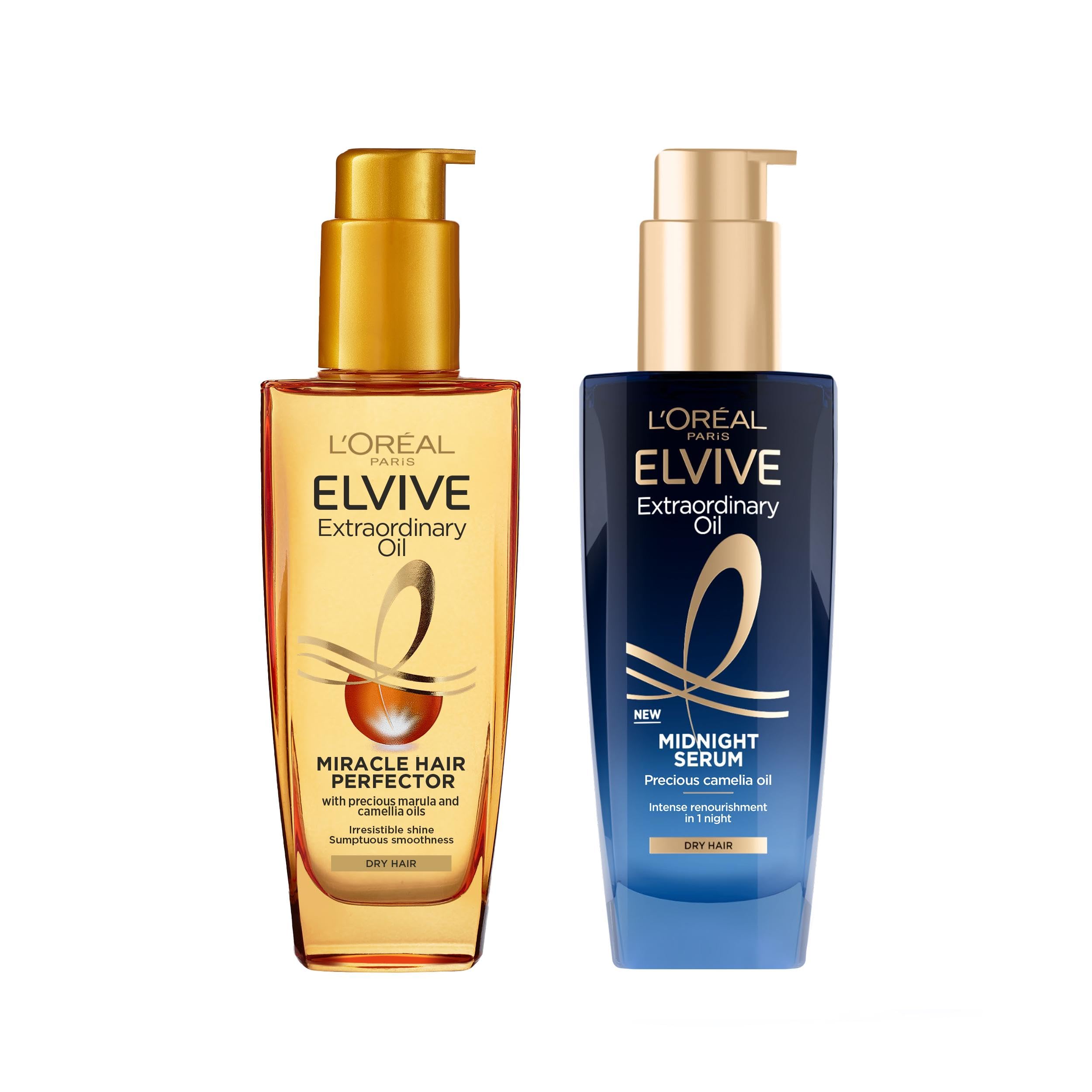 L'Oréal Paris Elvive Extraordinary Oil Nourished Hair Treatment Set (2