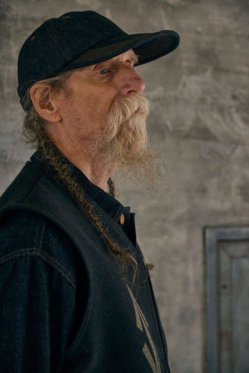 ナイジェル・ケーボン】MAN / ベースボールキャップ - デニム