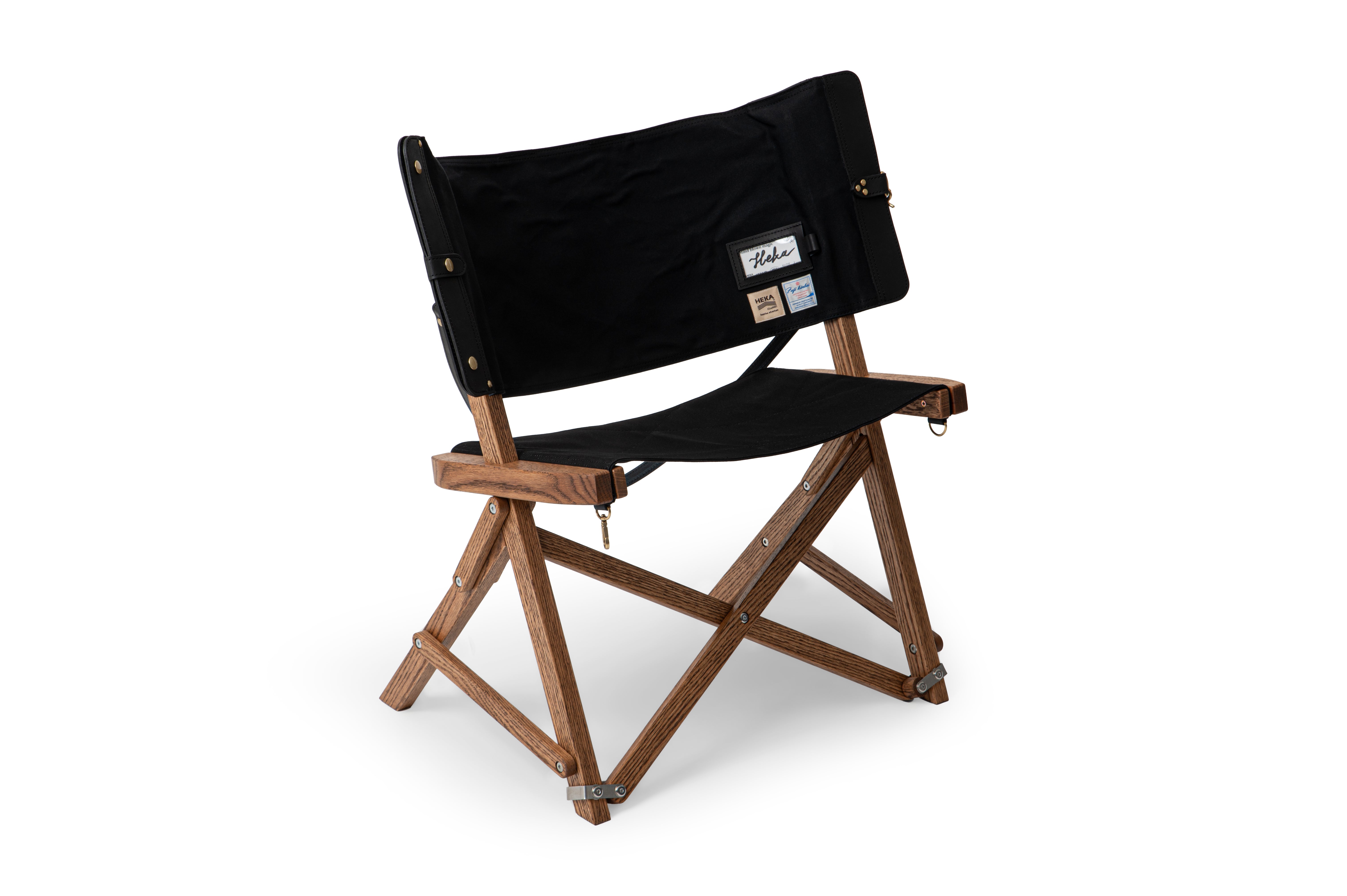 いしころ様 カチャカチャチェア レザー ブラック KachaKacha Mid Chair