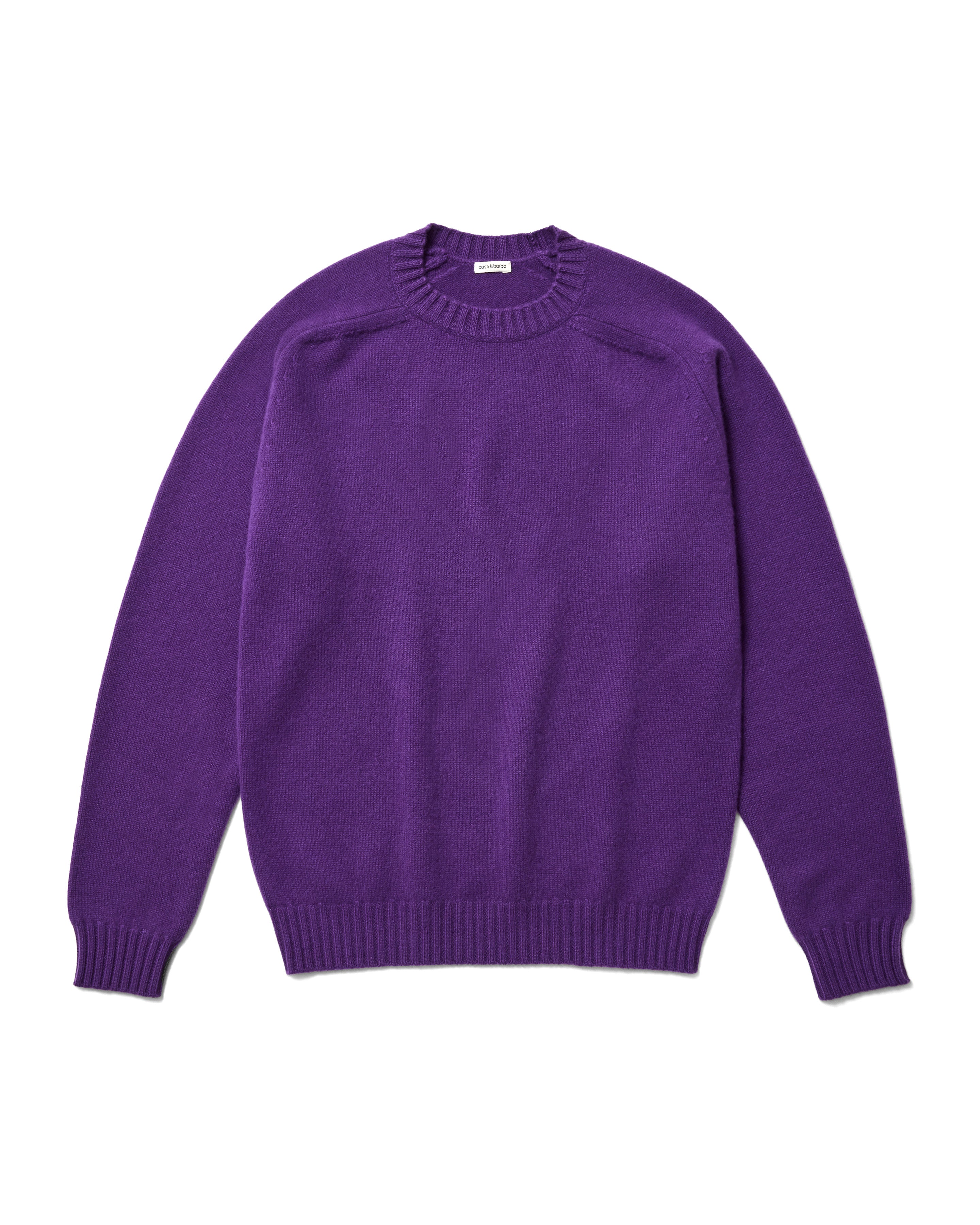 キャッシュベイビー クルーネック ニット, Purple – cash & barba
