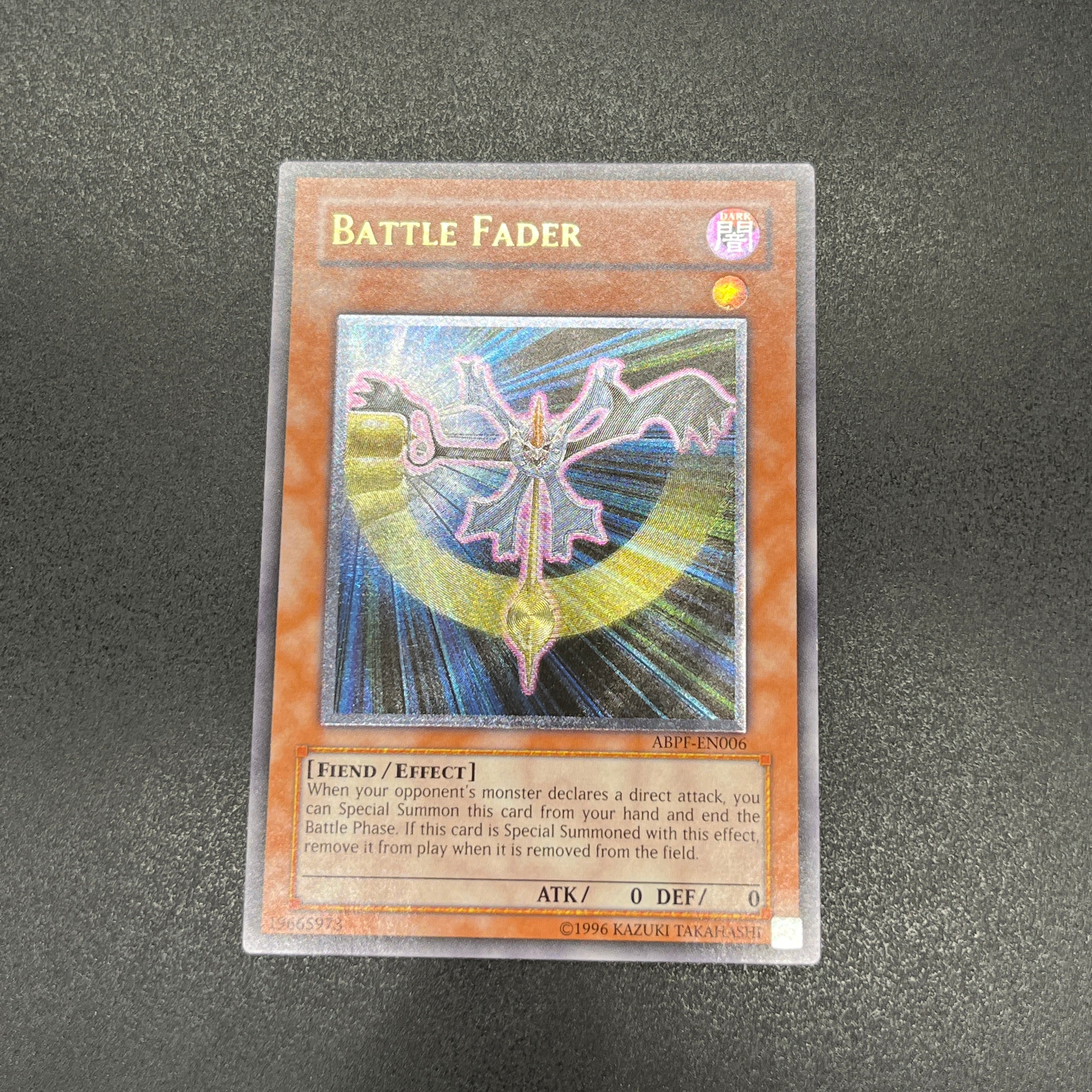 遊戯王 バトルフェーダー 英語版 レリーフ アンリミテッド 3枚 遊戯王