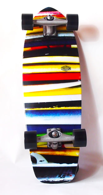 送料込み】26インチcarver デッキのみ TRITON ショッキングピンク 送料