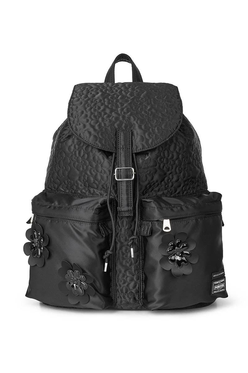 CECILIE BAHNSEN ブラック ギャザーバッグ 240109_CECILIE_BAHNSEN_SHK_06_