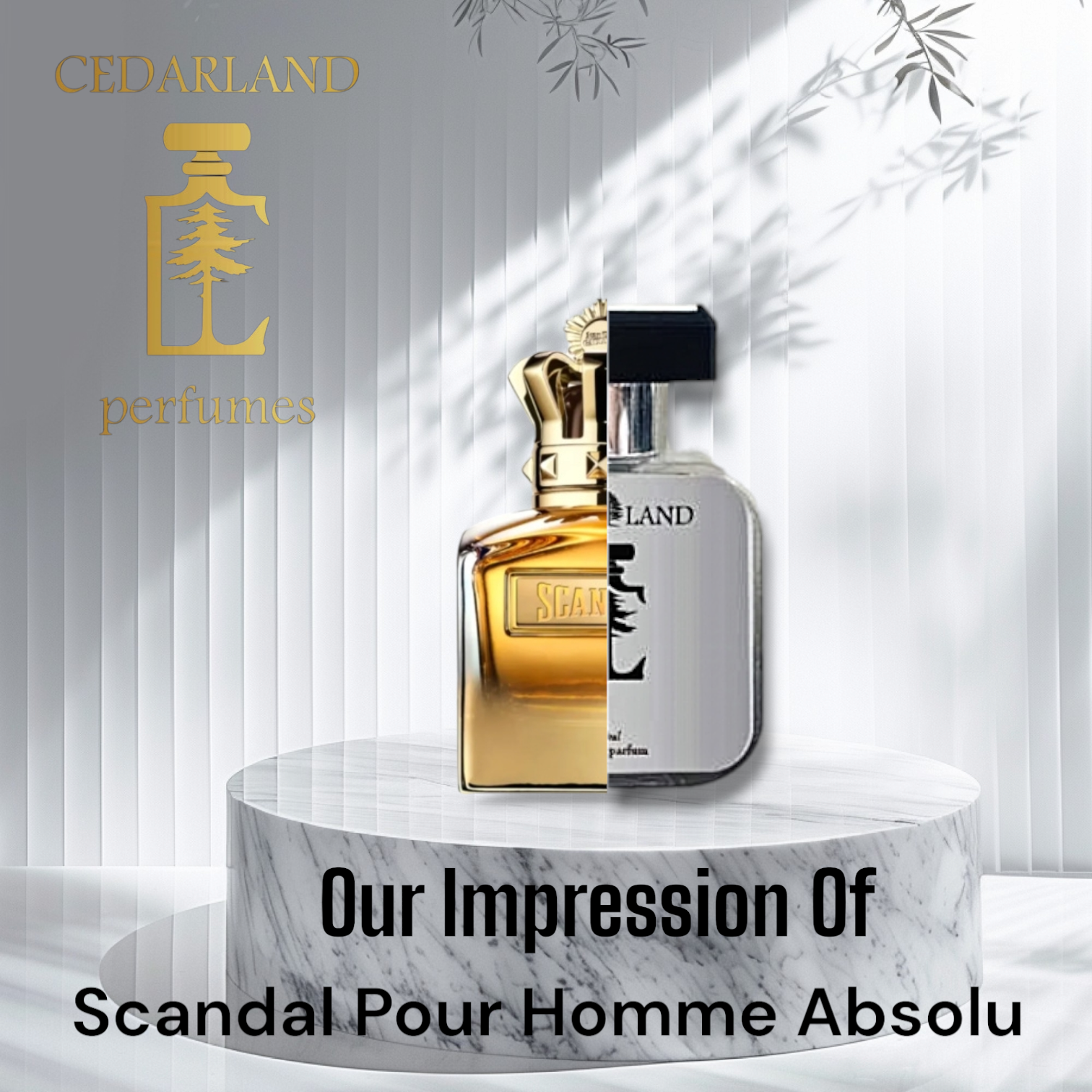 Our impression of Scandal Absolu by JPG 10 ml – CedarLand perfumes