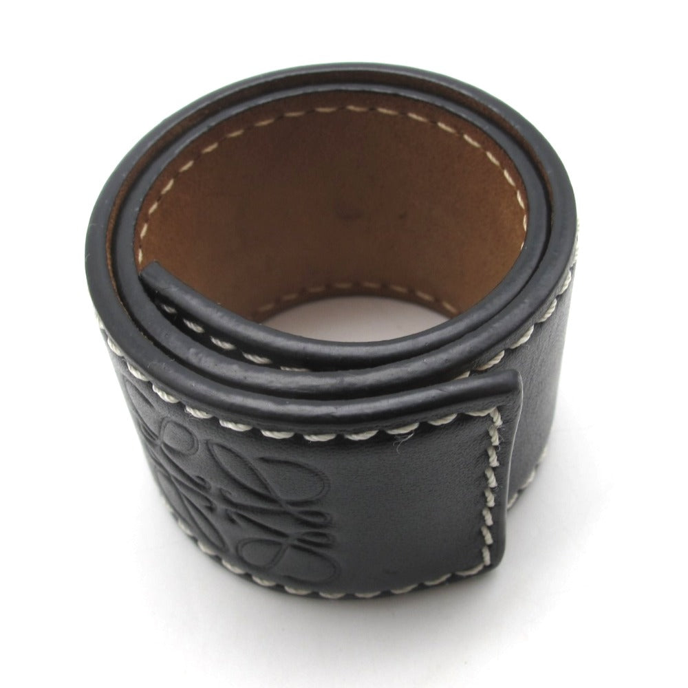 LOEWE ロエベ バングル レザー バングル スラップ ブレスレット