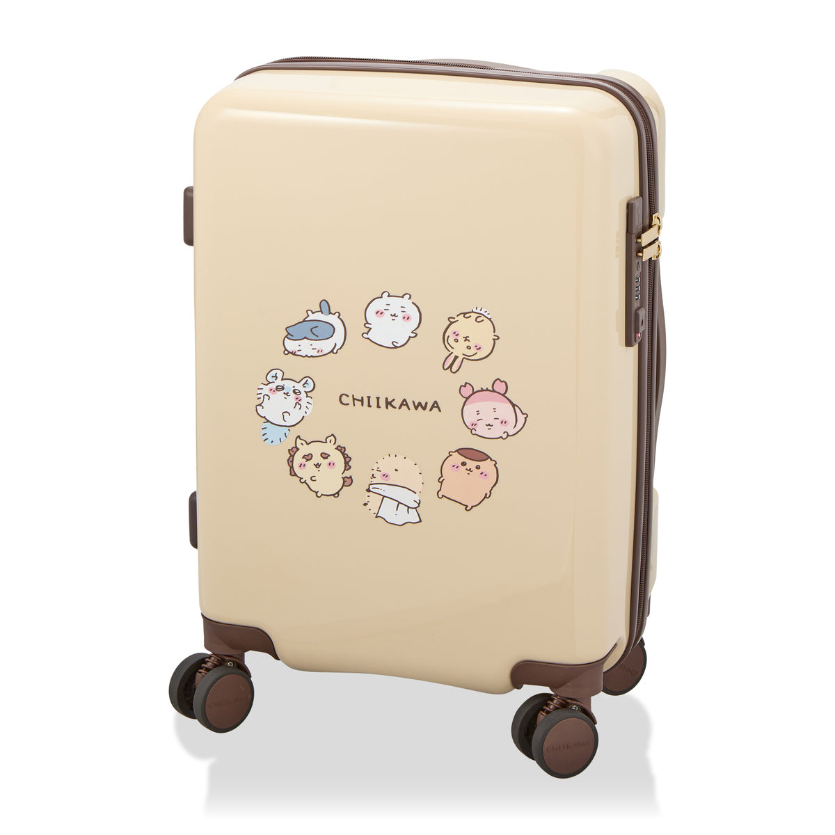 ちいかわ スーツケース（ベージュサークル）【他の商品と同時購入不可