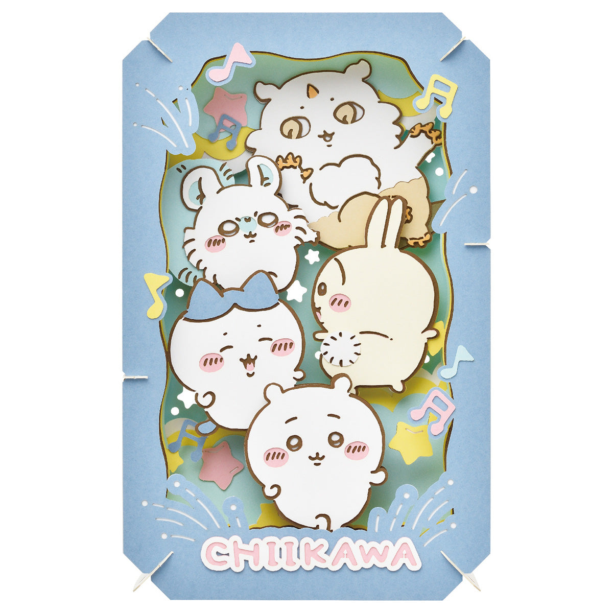 ちいかわ ペーパーシアター（Lサイズ）（PT-L48 みんなでダンス