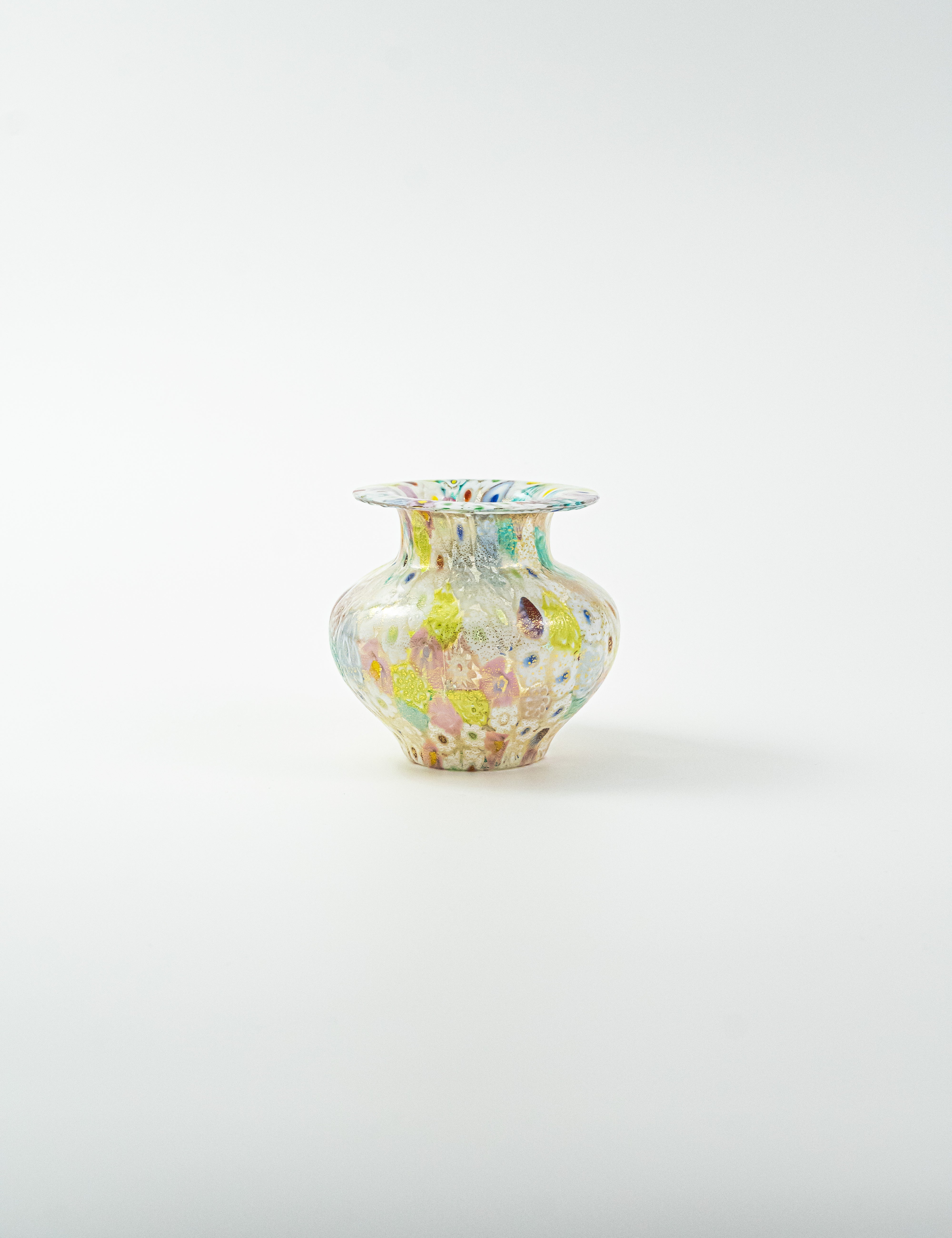 ムラーノガラス（ベネチアングラス）｜小花器 「はなばたけ」 ミックス