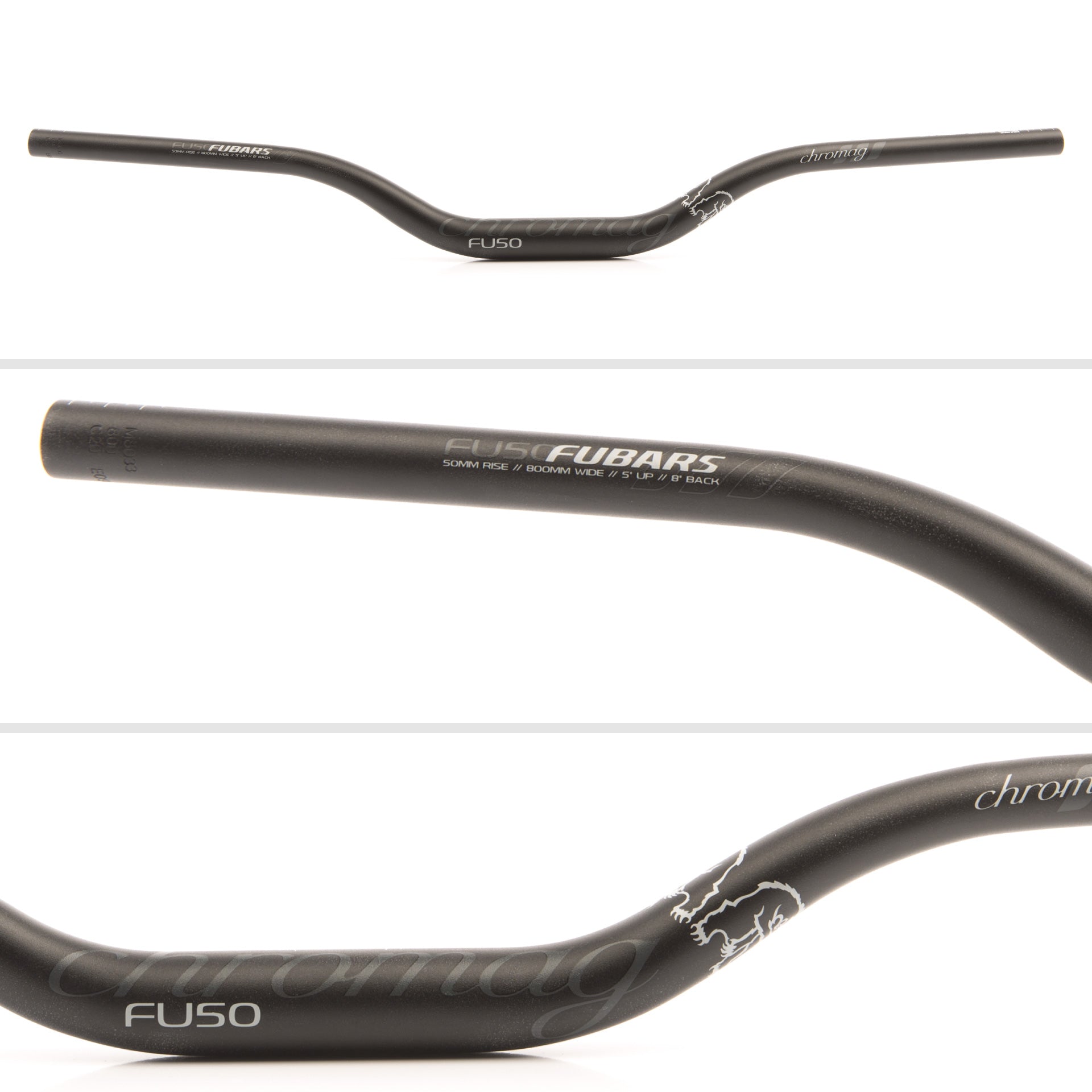 FU50: 50mm MTB Riser Handlebar for Aggressive Trail Riding