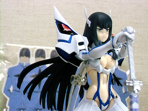 figma キルラキル 鬼龍院皐月レビュー 繰府庵フィギュ間