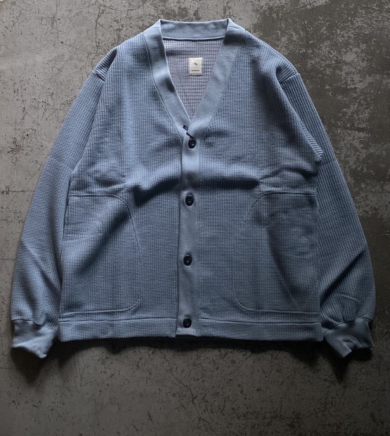 KICS DOCUMENT/WAFFLE CARDIGAN [COPER]