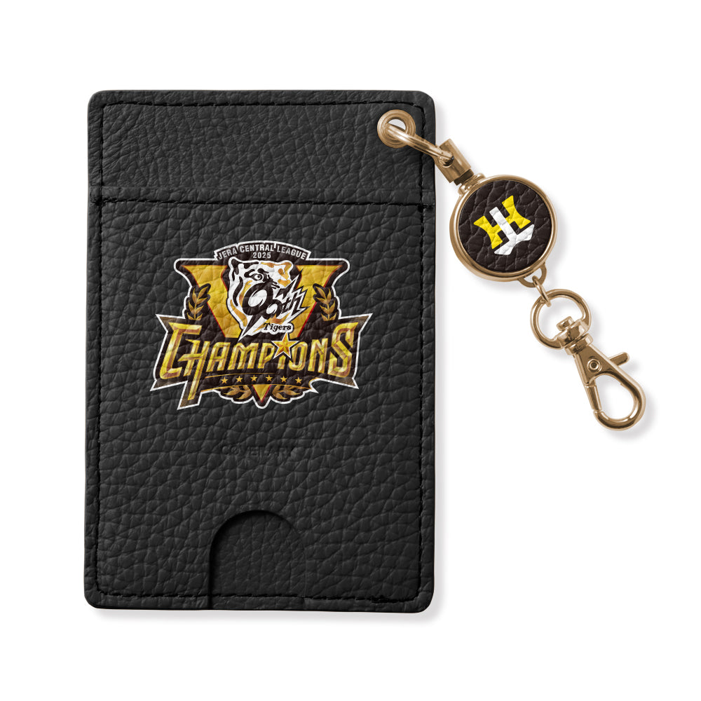 期間限定】阪神タイガース × COVERARY 2025リーグ優勝ロゴ 本革 32色