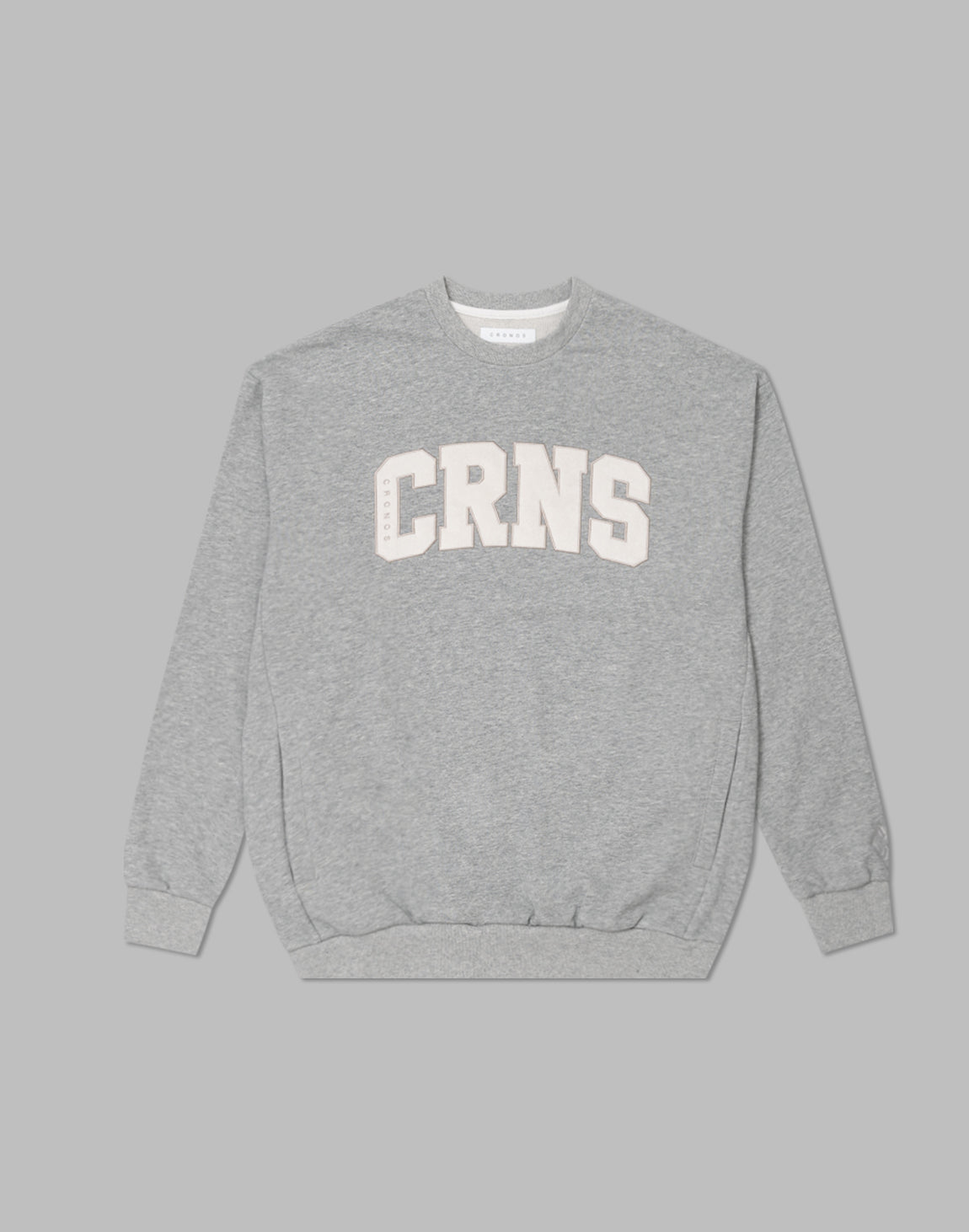CRONOS メンズ トレーナー グレー 【公式通販】