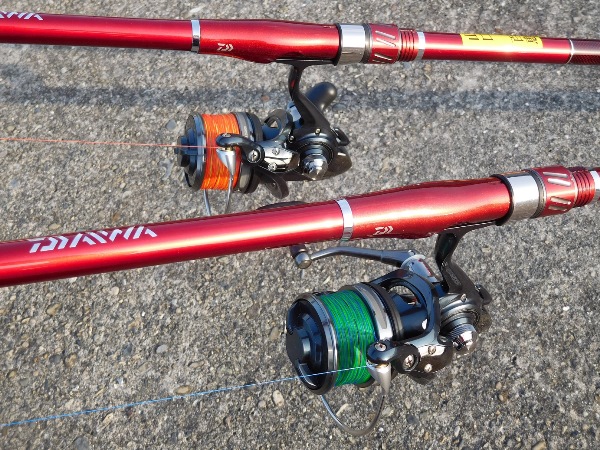 ダイワパワーサーフQD 2台 替えスプール3個付き ダイワパワーサーフQD