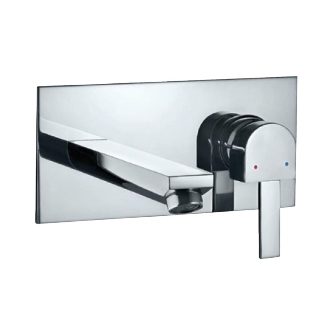Jaquar Wall Mounted Basin Mixer D Arc DRC-CHR-37233NK - Chrome on