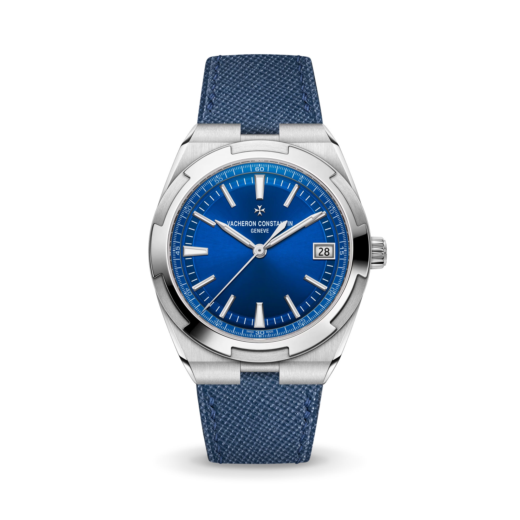 Navy Saffiano Strap for Vacheron Constantin Overseas – Delugs