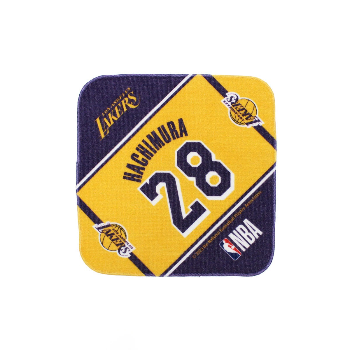 NBA】ロサンゼルス・レイカーズ 八村塁 ミニタオル（LAKERS／Rui