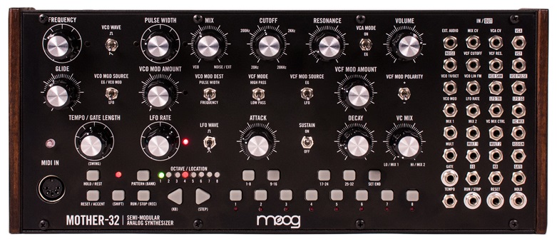moog、初のテーブルトップ型セミ・モジュラータイプのシンセ、Mother