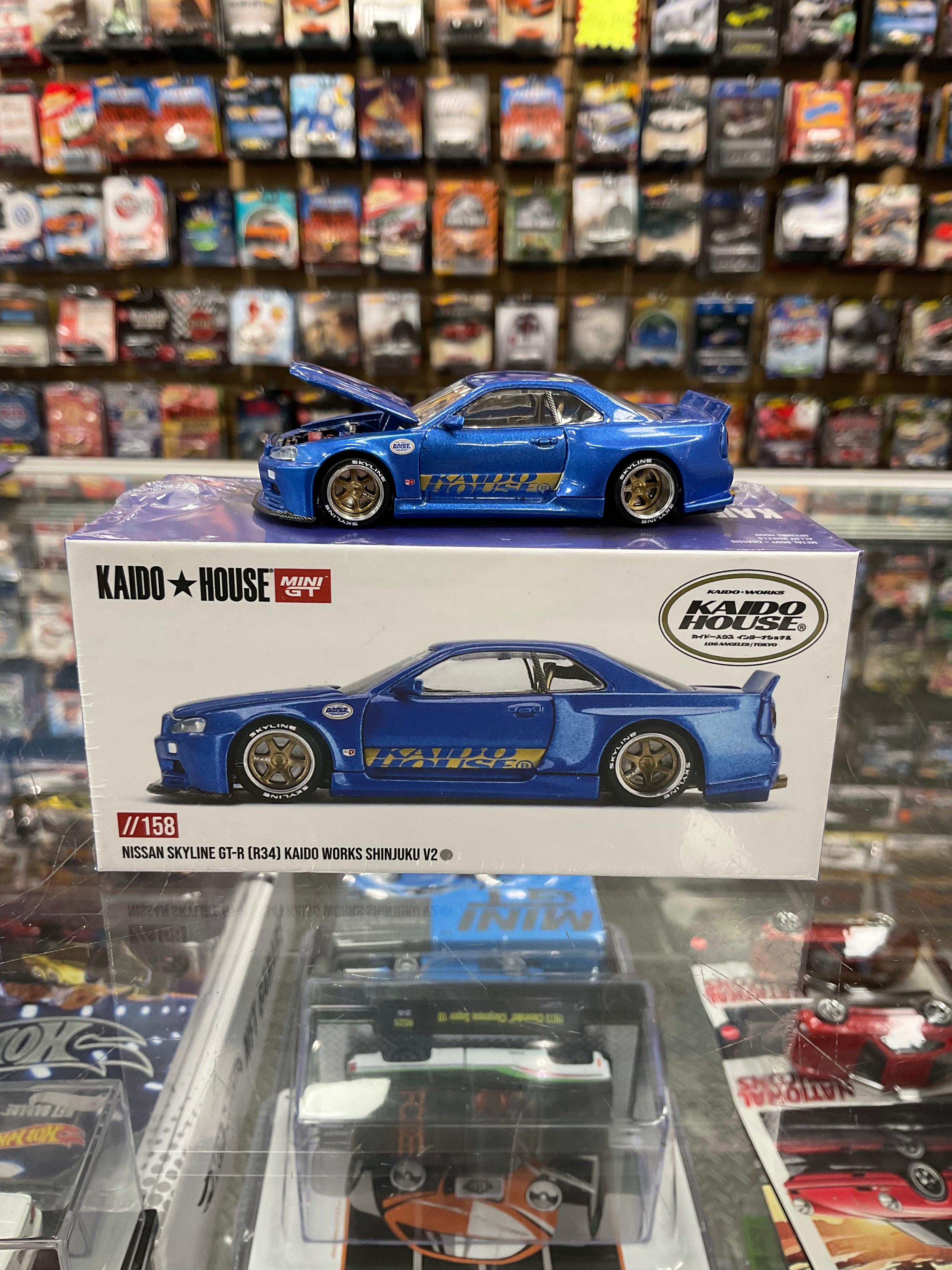 Kaido House 158 Nissan Skyline GT-RR34 Shinjuku V2 – Diecastz