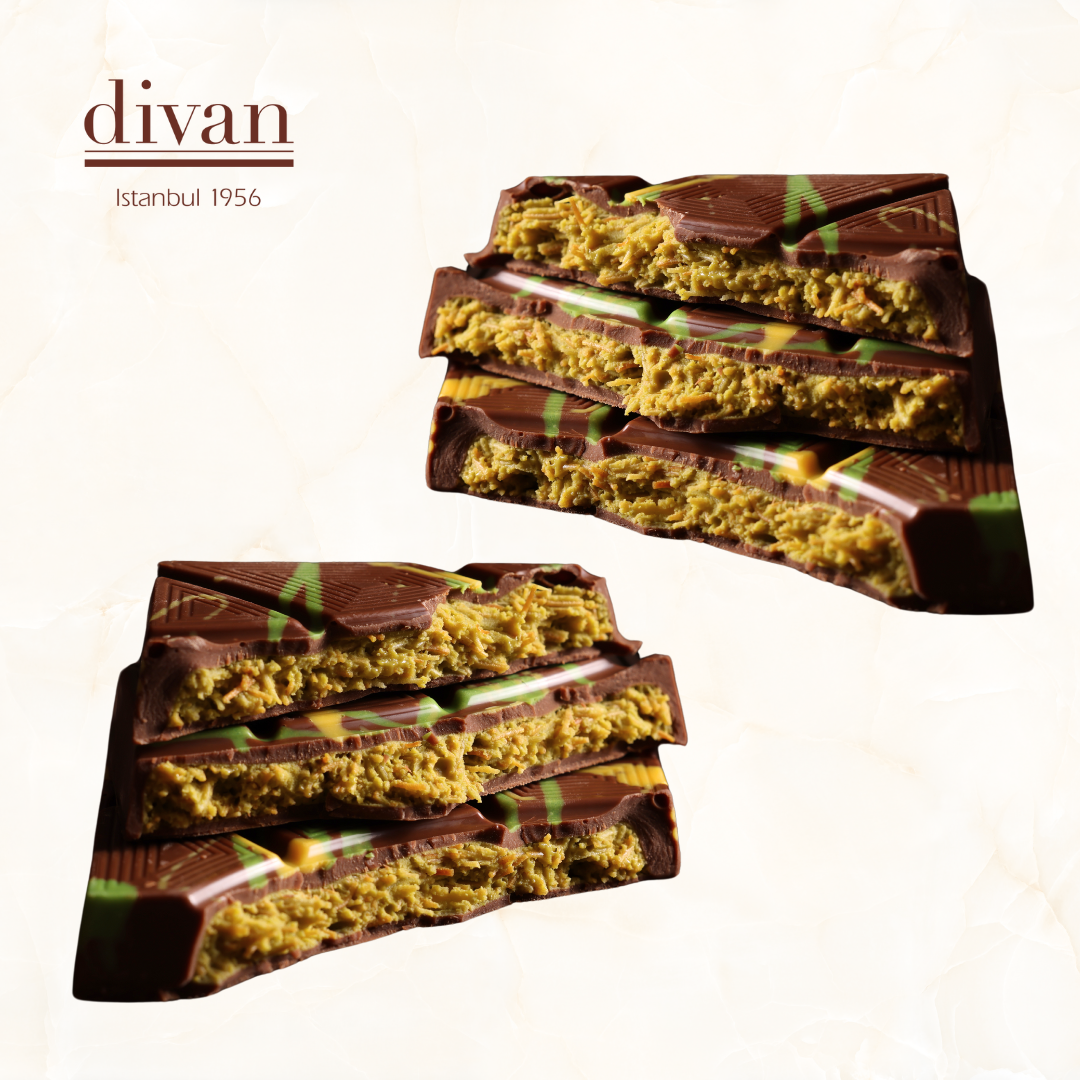 2枚組】ピスタチオドバイチョコレート 80g – divan Japan Online Store