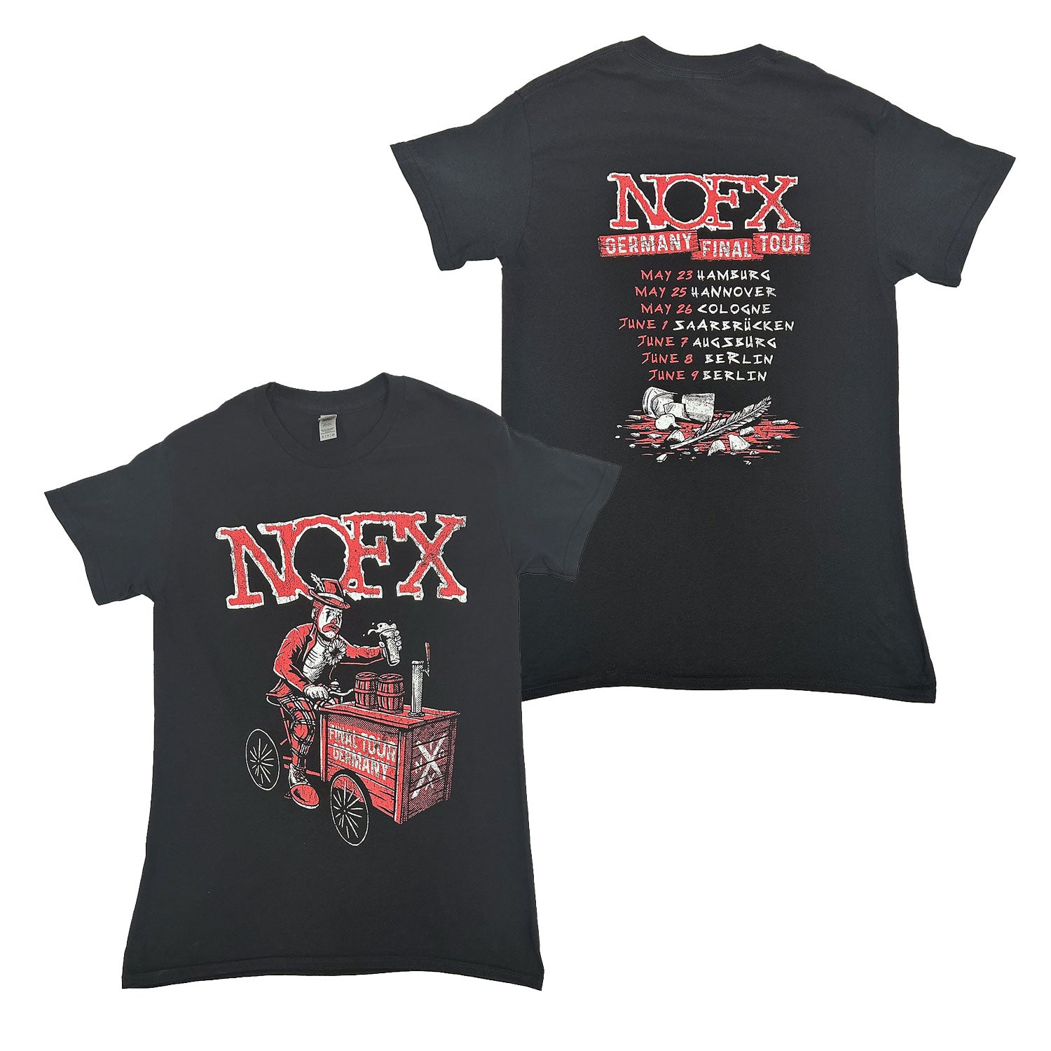 Germany 2024 T-Shirt – NOFX EU/UK Store