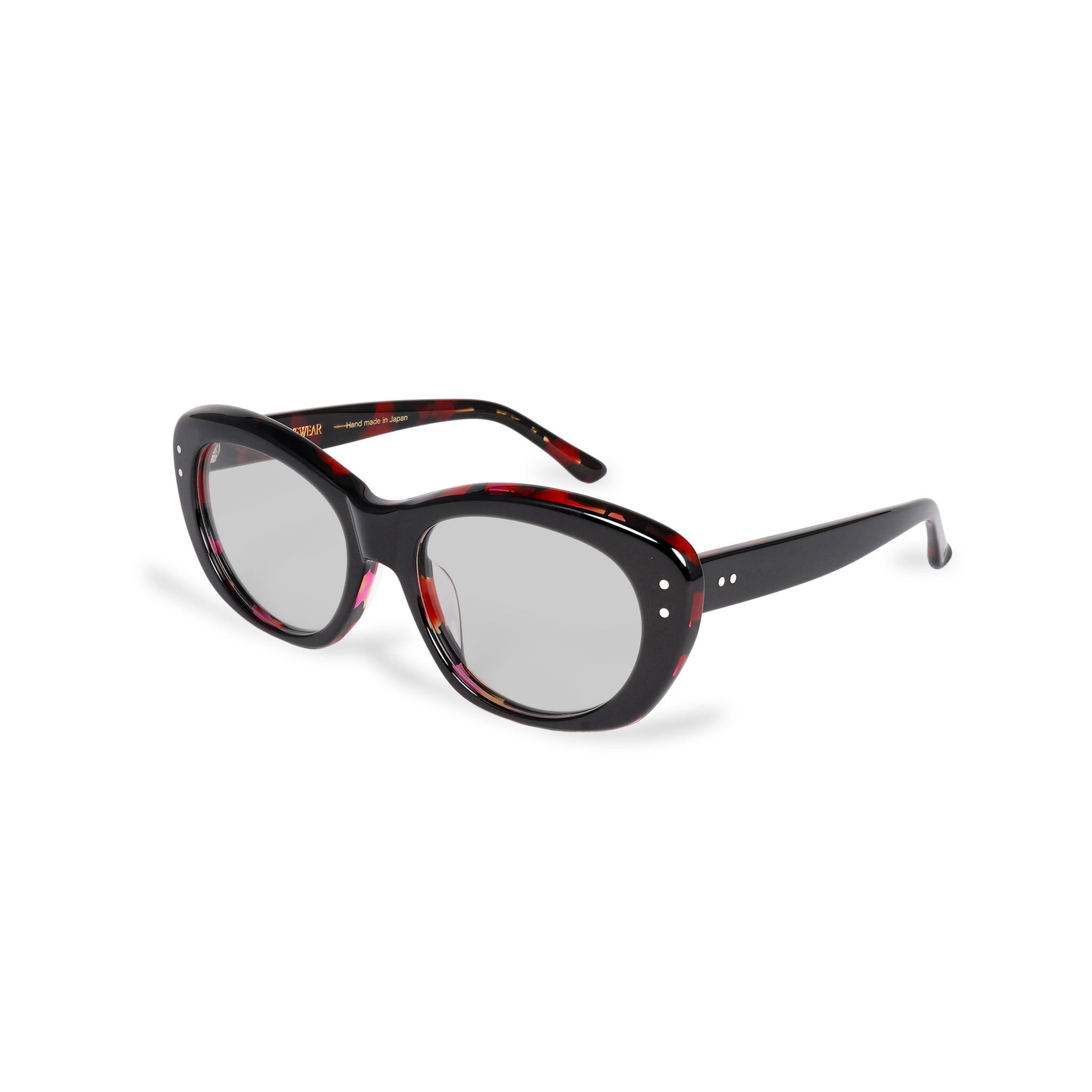 GREYHOUND black x red havana / photochromic smoke lens | EVILACT