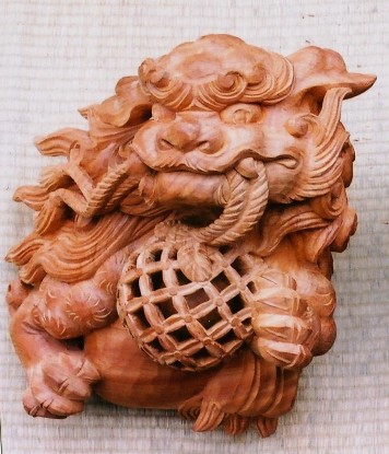 深彫りの技術 獅子木鼻 | 木彫り彫刻制作 越前彫刻工房