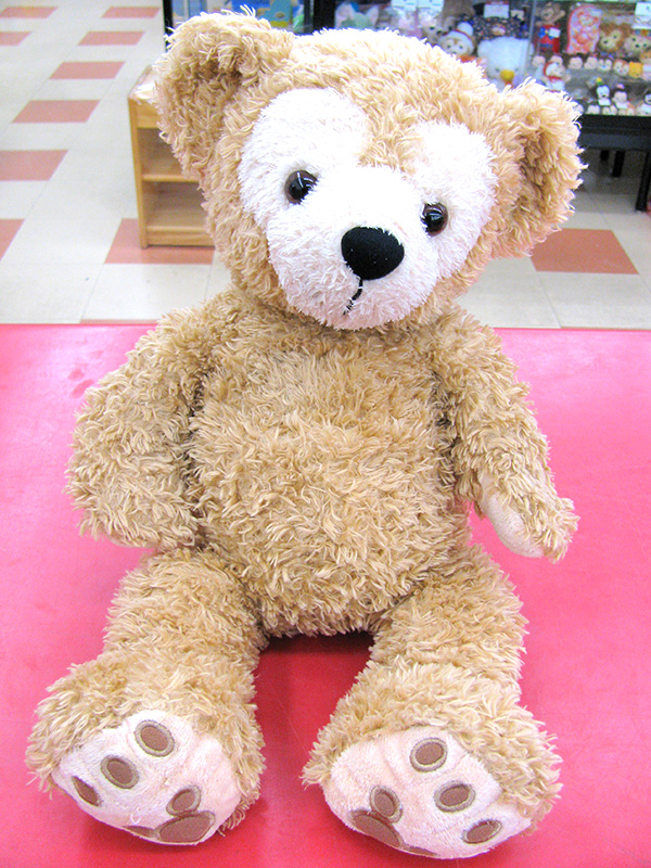 激レア 初期ダッフィー 特大 70㎝ ビーズ入り TDS ディズニーベア 激