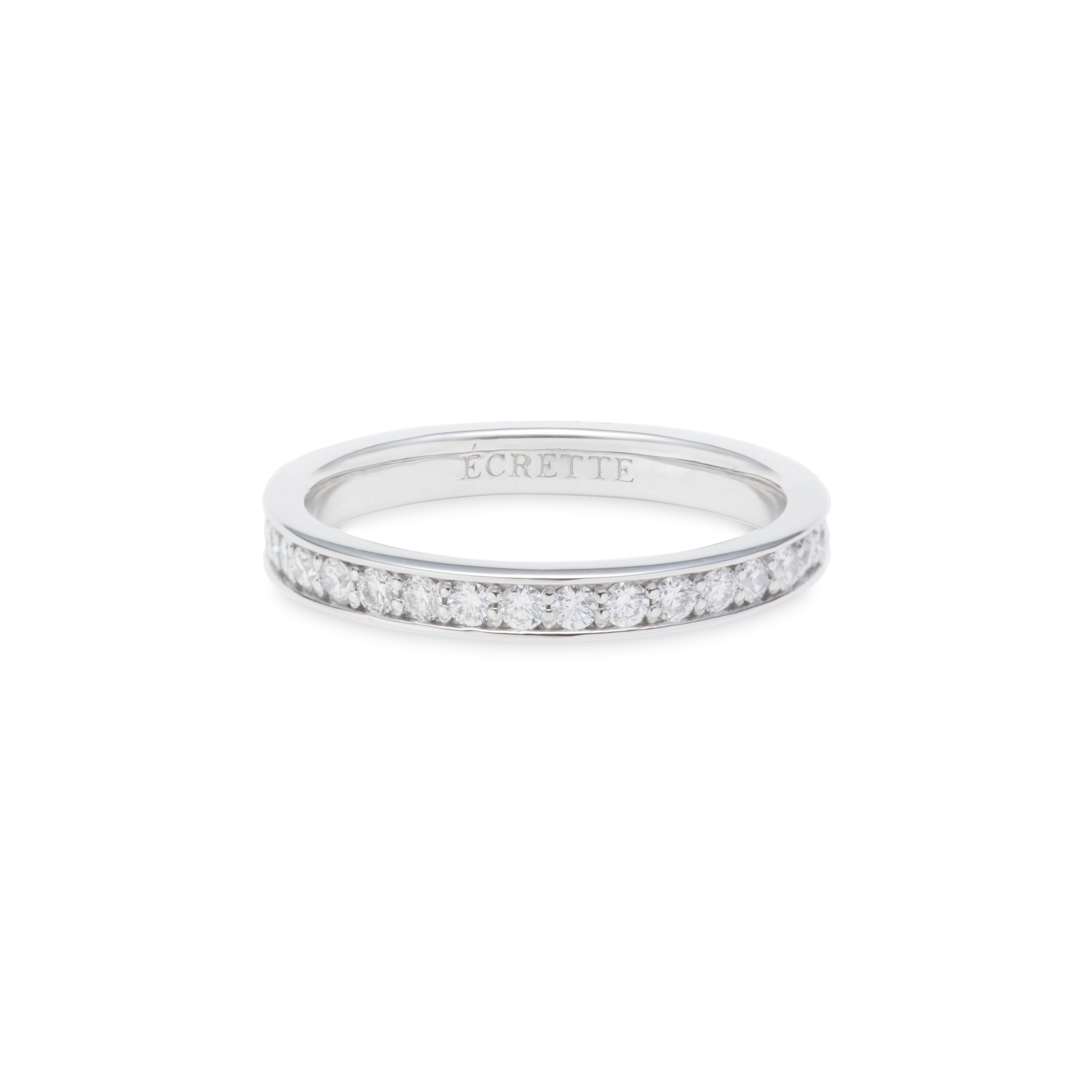 フルエタニティリング Pt900 – ECRETTE
