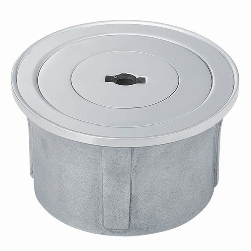 ミヤコ株式会社 / オールステンレス二重フタ共栓 カギ式